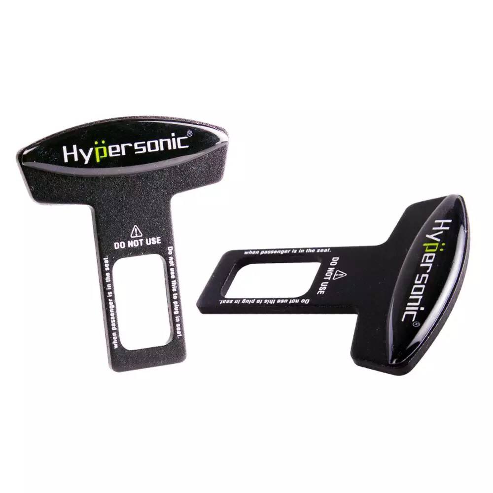 مشبك تثبيت حزام أمان السيارة قطعتين من المعدن