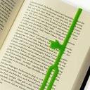 بوك مارك للكتب مع كف يد لتحديد الأسطر سيليكون مطاط بألوان مختلفة