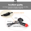 شريط ليد نيون لتزين السيارات من الداخل بألوان مختلفة 3 متر