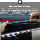 شريط ليد نيون لتزين السيارات من الداخل بألوان مختلفة 3 متر