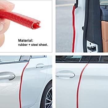 شريط مطاط لحماية ابواب السيارة من الخدوش والصدمات قابل للقص 5 متر