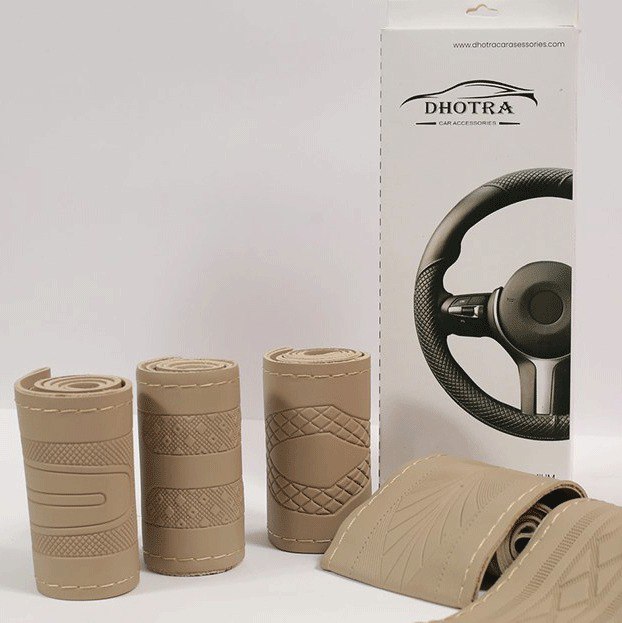 غطاء دريكسيون جلد بإبرة وخيط لمنع التقشير والخدش وراحة اليد اثناء القيادة