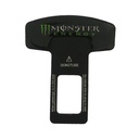 مشبك تثبيت حزام أمان السيارة قطعتين من المعدن