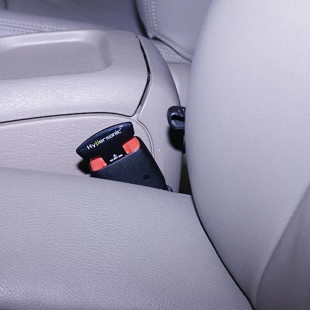 مشبك تثبيت حزام أمان السيارة قطعتين من المعدن