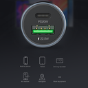 شاحن سيارة سريع مزدوج بمخرجين يو اس بي وتايب سي 42.5 واط