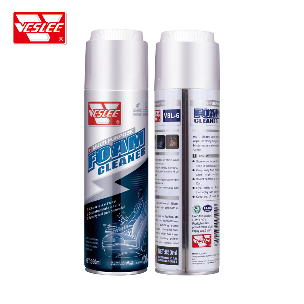 اسبراي فوم مزيل للبقع والأوساخ من السيارات والأقمشة والسيراميك والجدران والمعدن متعدد الأستخدام