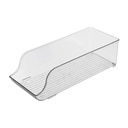 درج ثلاجة منظم للفواكه والخضروات والزجاجات من الاكليريك الشفاف