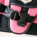 كرسي سيارة للأطفال بحزام أمان ومسند مريح للرأس والظهر