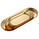 طقم صواني مدهب 3*1