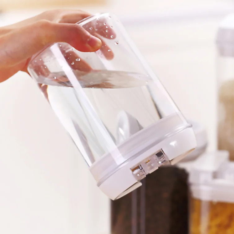 طقم علب حفظ الطعام 6 قطع مختلفة الاحجام للبقوليات والكاندي متعددة الاستخدام