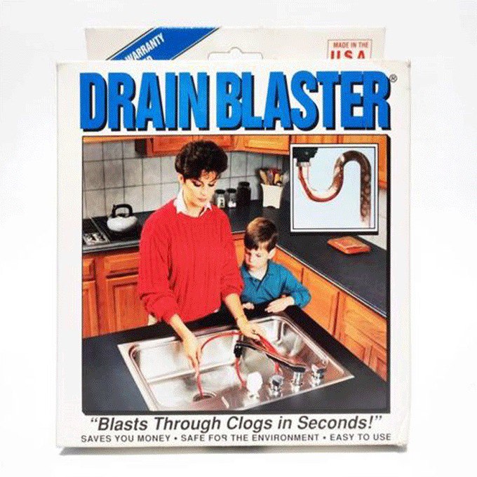 خرطوم لتسليك ومنع انسداد حوض المطبخ والحمام والبانيو والبلاعات