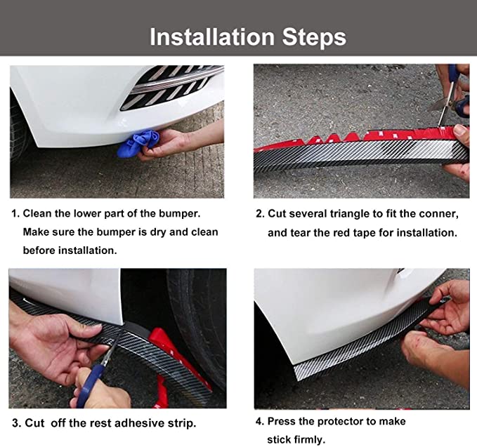 شريط حماية حواف السيارات من الصدمات والخدوش ذاتي اللصق ولا يترك اي اثر