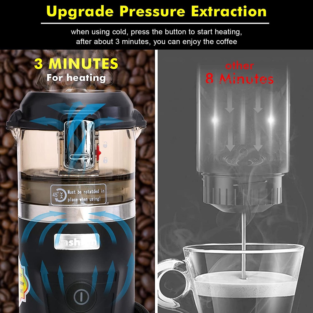 ماكينة اسبريسو السيارة