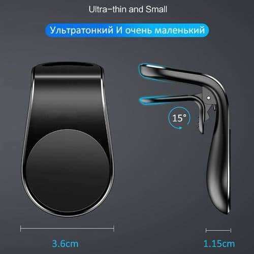 حامل موبيل سيارة مغناطيسي يركب على فتحات مكيف السيارة