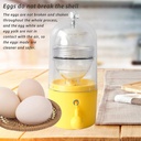 جهاز صنع البيض الذهبي اليدوي لخلط الصفار مع البياض بسهولة