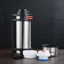 ترمس حراري محمول للسفر والرحلات والتخييم يحفظ حرارة المشروبات لمده تتراوح 24 ساعة 2 لتر.