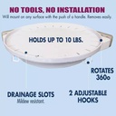 ركنه حمام بقاعده دواره