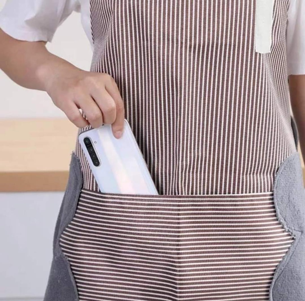 مريلة مطبخ وتر بروف بفوط قطيفة من الجانبين