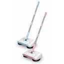 مكنسة يدوية بفرش دوارة وخزان قمامة ويد تدور 180 درجة لسهولة الوصول للاماكن الصعبة