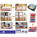 كيس فاكيوم لتخزين الملابس والمفروشات وتوفير مساحة الدولاب تصل الي 75 % والحفاظ علي المحتويات من الاتربة