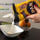 غالق اكياس بغطاء برطمان لسهولة الفتح والغلق و تكرار الاستخدام