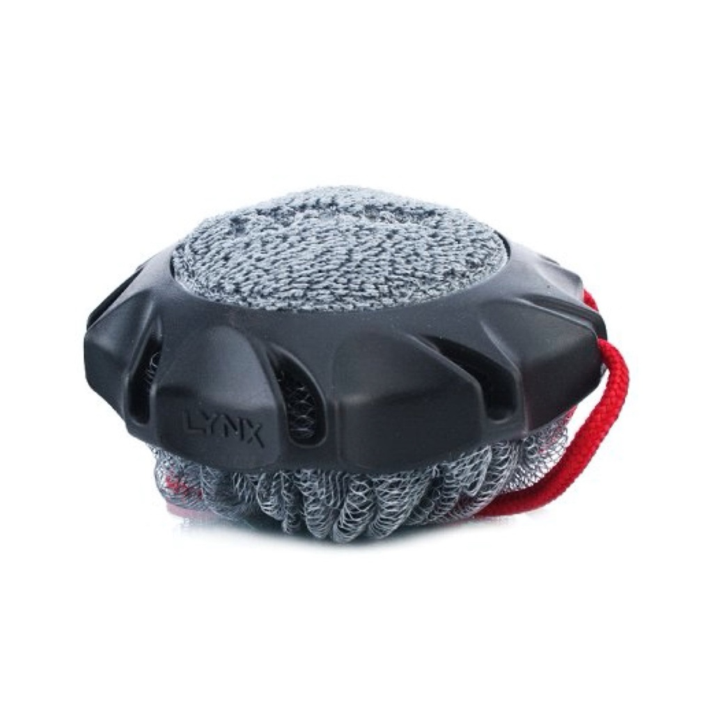 ليفة استحمام طبية تستخدم علي الوجهين مانعة لتكون الجراثيم بحبل للتعليق