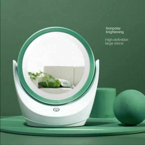 مراية مضيئة ليد قوية تاتش تعمل باللمس دوارة 360