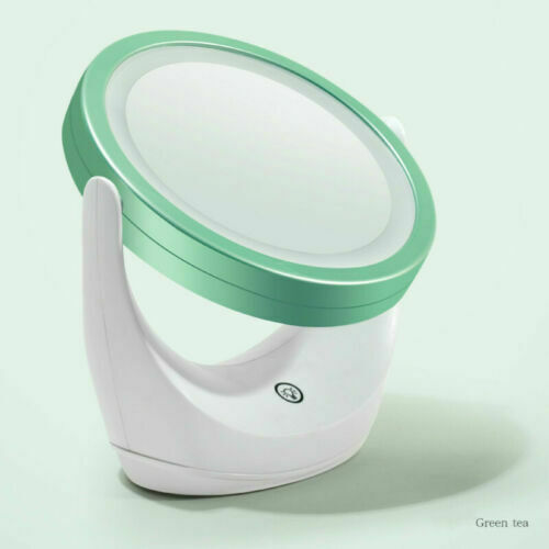 مراية مضيئة ليد قوية تاتش تعمل باللمس دوارة 360