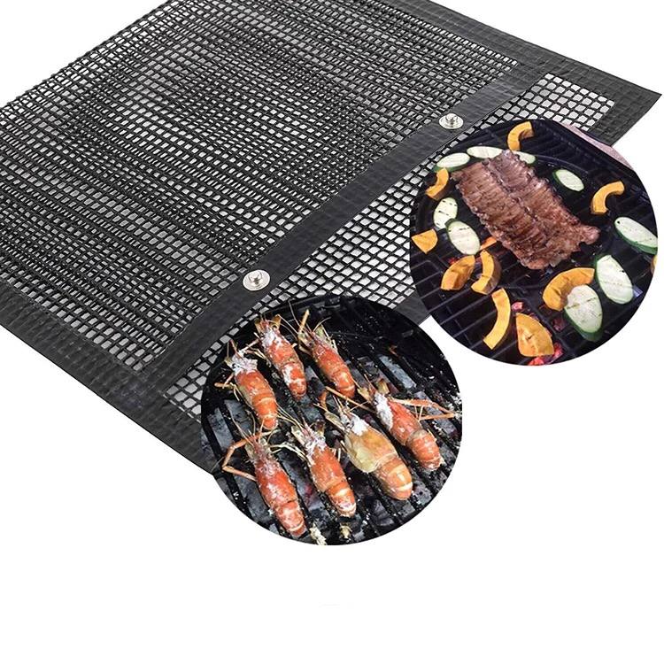 كيس شواء شبكي قابل لاعادة الاستخدام للحوم والاسماك متعدد الاستخدام