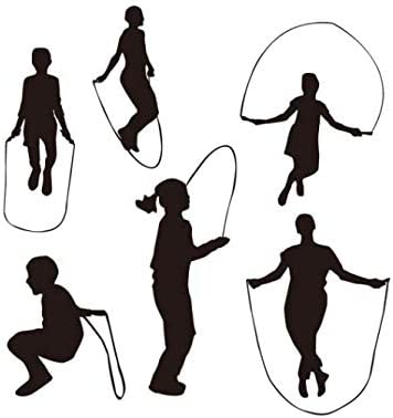 حبل قفز لممارسة التمارين الرياضية وتطوير اللياقة البدنية والمساعدة علي حرق الدهون في المنزل والجيم