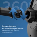 حامل موبايل سيارة يثبت علي التابلوه يدور 360 درجة للتحكم في زاوية الرؤية لعمل المكالمات وسماع الاغاني بأمان