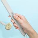 فرشة أستحمام وتدليك بخزان صابون بيد طويلة للوصول للظهر بسهولة