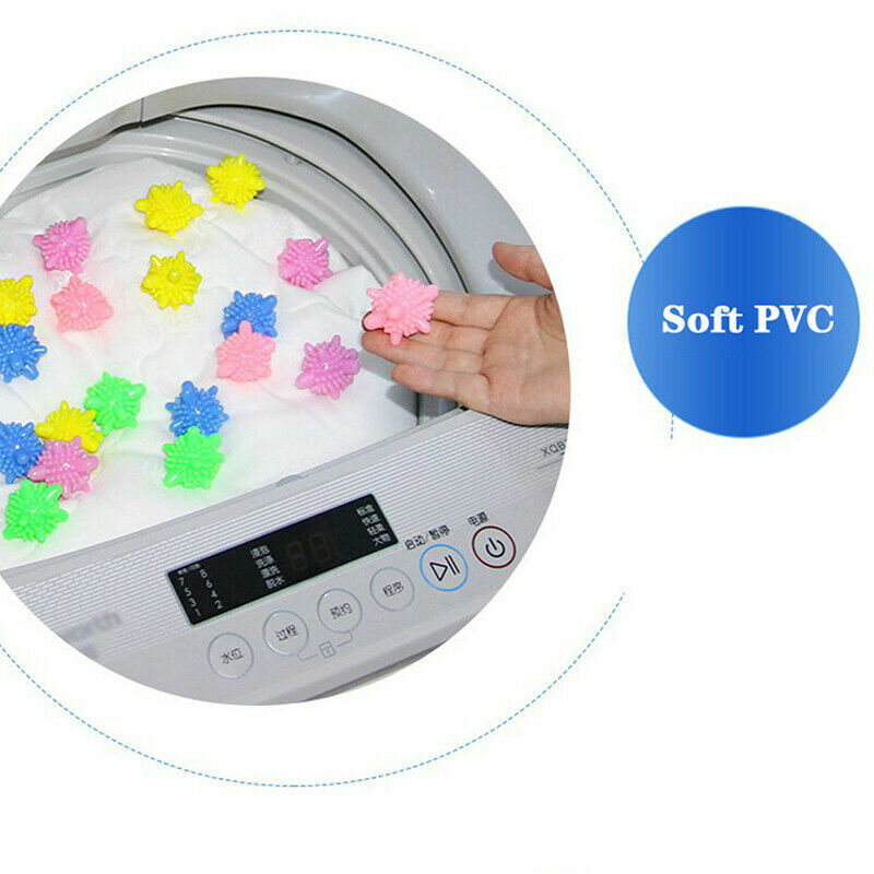 كرات غسيل مانعة لتشابك الملابس داخل الغسالة وتمنع تكون الوبر وتساعد علي خروج الملابس اكثر نظافة