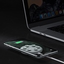 شاحن وايرلس سريع للايفون والاندرويد باكواب شفط للتثبيت علي الهاتف بسهولة 10 واط