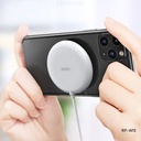 شاحن وايرلس سريع للايفون والاندرويد باكواب شفط للتثبيت علي الهاتف بسهولة 10 واط