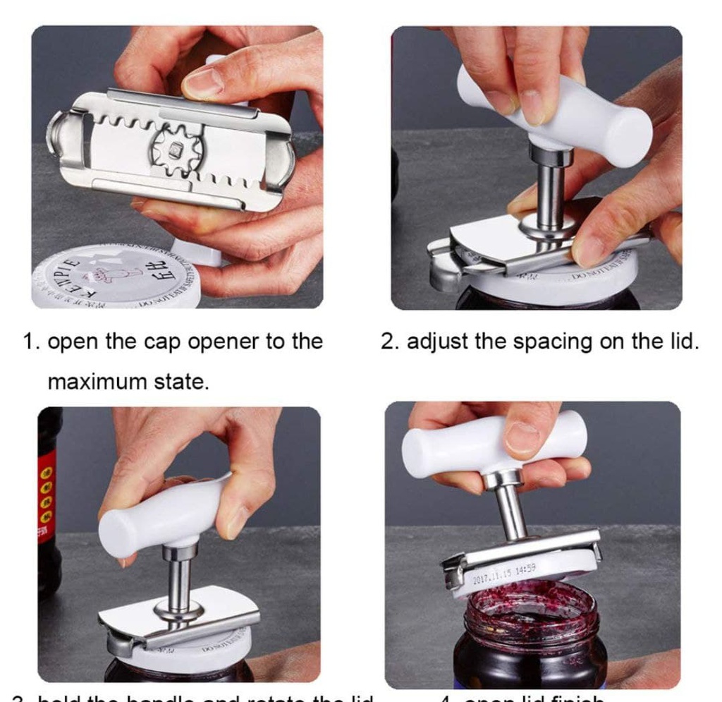 فتاحة البطرمانات القوية والعملية سهلة الإستخدام لكل المقاسات