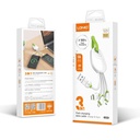 كابل يو اس بي سريع الشحن ٣ رؤس لجميع الأجهزة الايفون والاندرويد