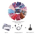 قربة مياه ساخن كهربائية بكفر فرو ناعم باشكال ديزني مختلفة للبطن والظهر