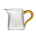 طقم كوبايات زجاجي منقرش 6 قطع بيد الوان مختلفة لتقديم الشاي والقهوه للضيوف