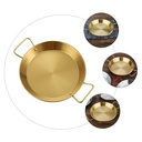 طاسه دهبي 2 يد 30سم H22-101