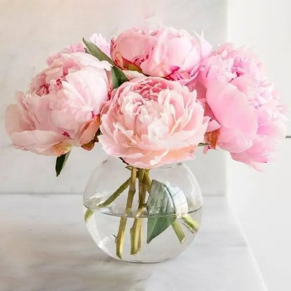 فازة ورد وحوض سمك لتغيير وتجديد ديكور البيت زجاج شفاف 825 ملي