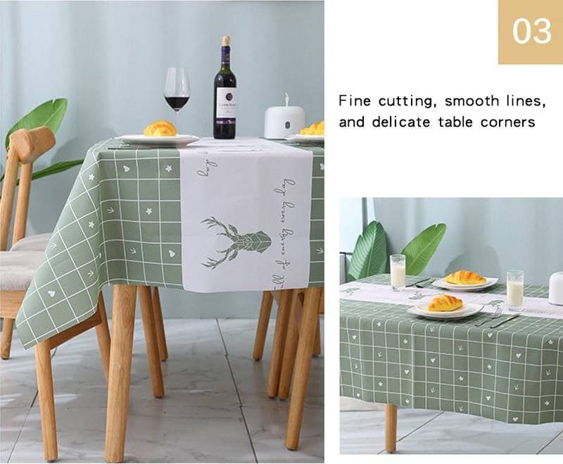 مفرش سفرة وتربروف شيك كروهات