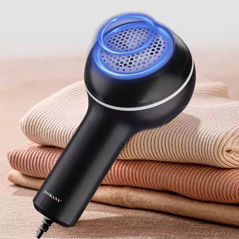 ماكينة إزالة الوبر من الملابس والأقمشة والسجاد والمفروشات تعمل باليو اس بي