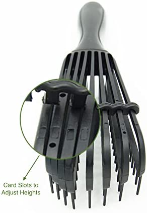 فرشة تدليك وفك تشابك الشعر الكيرلي والمجعد للنساء والاطفال