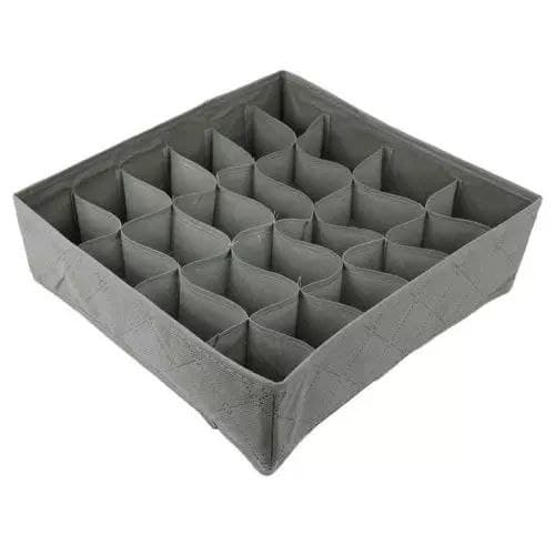 منظم درج وملابس ثلاثي قماش 3 قطع لتنظيم الملابس الداخلية والجوارب وربطات العنق