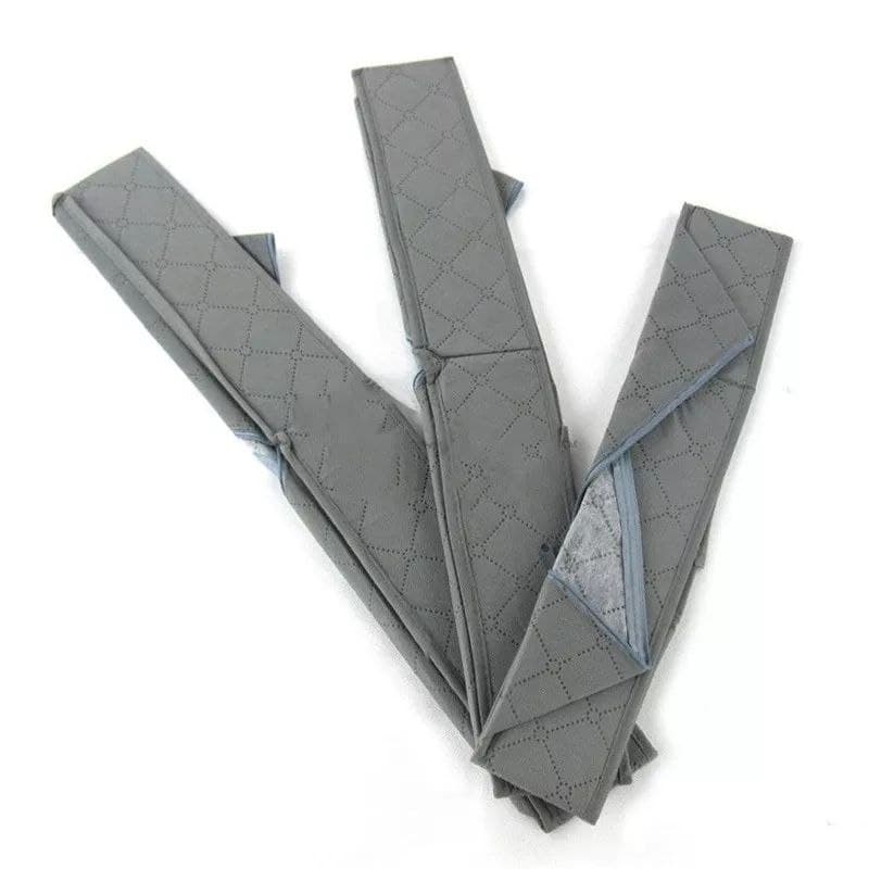 منظم درج وملابس ثلاثي قماش 3 قطع لتنظيم الملابس الداخلية والجوارب وربطات العنق