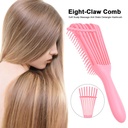 فرشة تدليك وفك تشابك الشعر الكيرلي والمجعد للنساء والاطفال