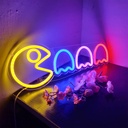 Game Neon Ghost Led Light Sign Art Decor