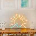 Rising Sun Neon Led Light Sign Art Decor