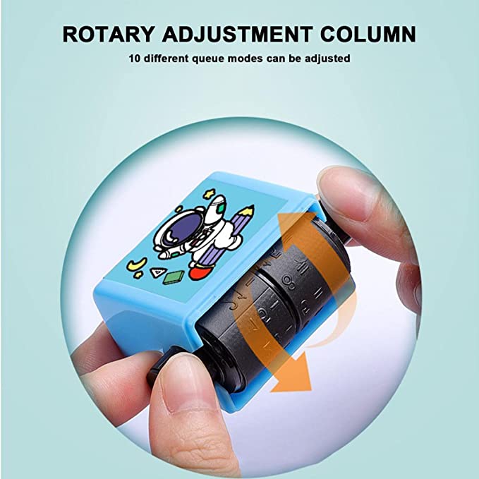 ختم رقمي دوار لتعليم الاطفال عمليات الجمع والطرح بسهولة